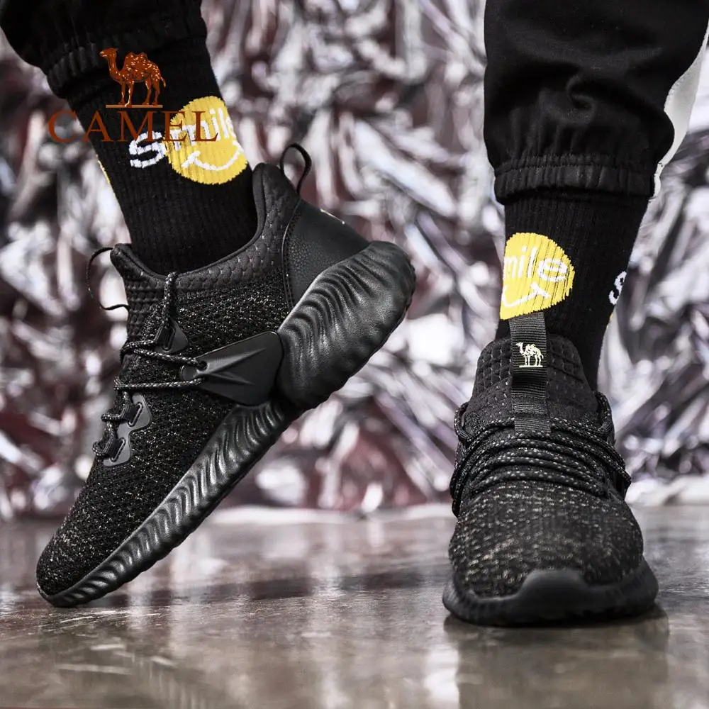 CAMEL/мужские летние кроссовки для бега дышащие легкие увеличивающие рост занятий