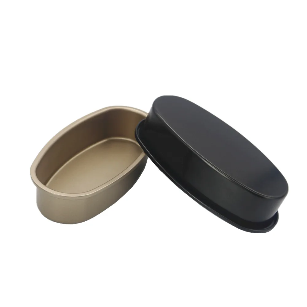 

2021 New Oval Shape Non-stick Baking Tray Cake Pop Moulds Bread Loaf Mold Cheese Cake Tin Pan Kitchen Cooking Baking Tool