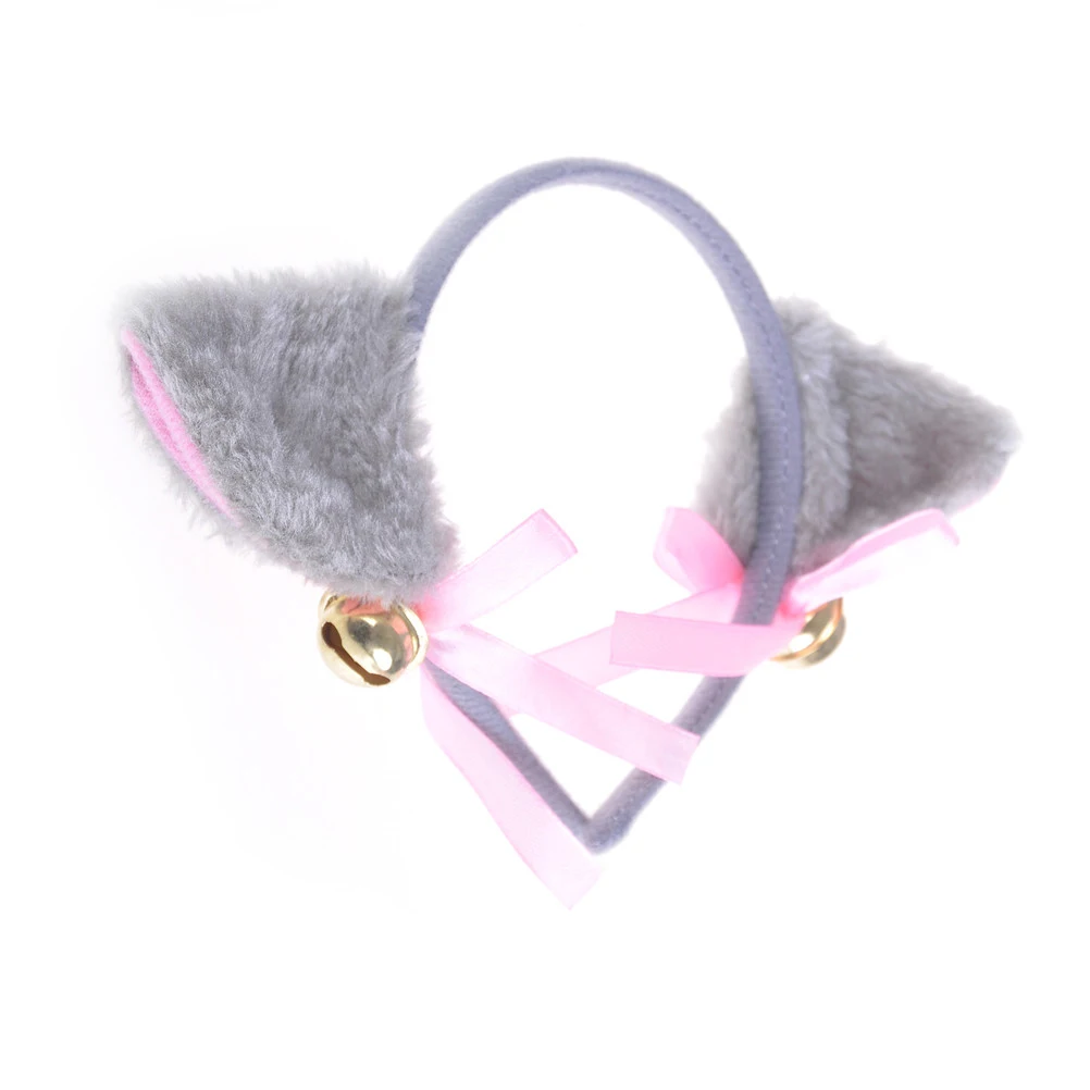 Каваи мультфильм аниме кошачьи уши косплей костюм вечерние подарок головной