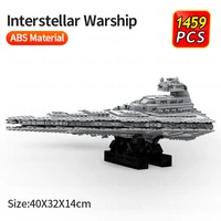 star military plan series imperial space destroyer building blocks moc assembly battleship spaceship model bricks kids toys gift