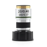 185 microscope objective 20x achromatic objective biological microscope parts accessories cnim hot