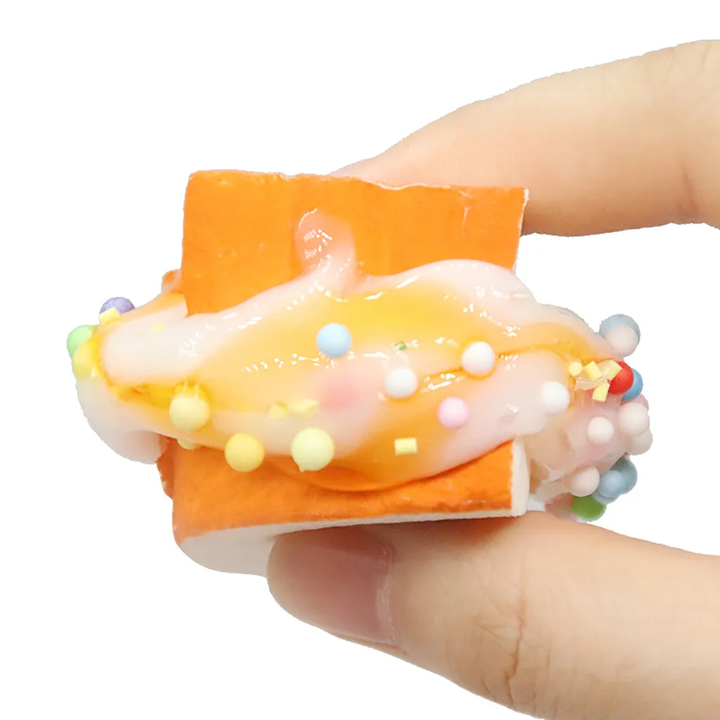 Color Fluffy Slime Toys DIY Squishy Children Kit Honey Bread Colored Ball Putty Scented Decompression ToyW814 | Игрушки и хобби