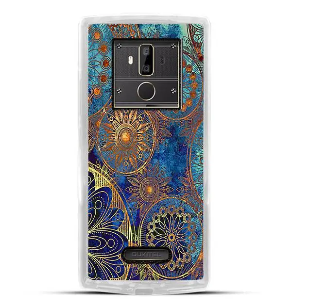 Блестящий силиконовый чехол для Oukitel K7 K7 Мощность смартфон ТПУ бампер чехол для задней крышки телефона Funda для телефона Housse Coque - Цвет: 5