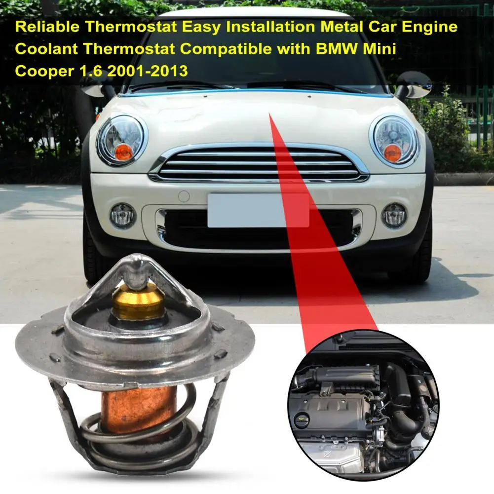 

Прочный твердый портативный термостат охлаждающей жидкости двигателя 41026391D, легкий автомобильный термостат высокой прочности