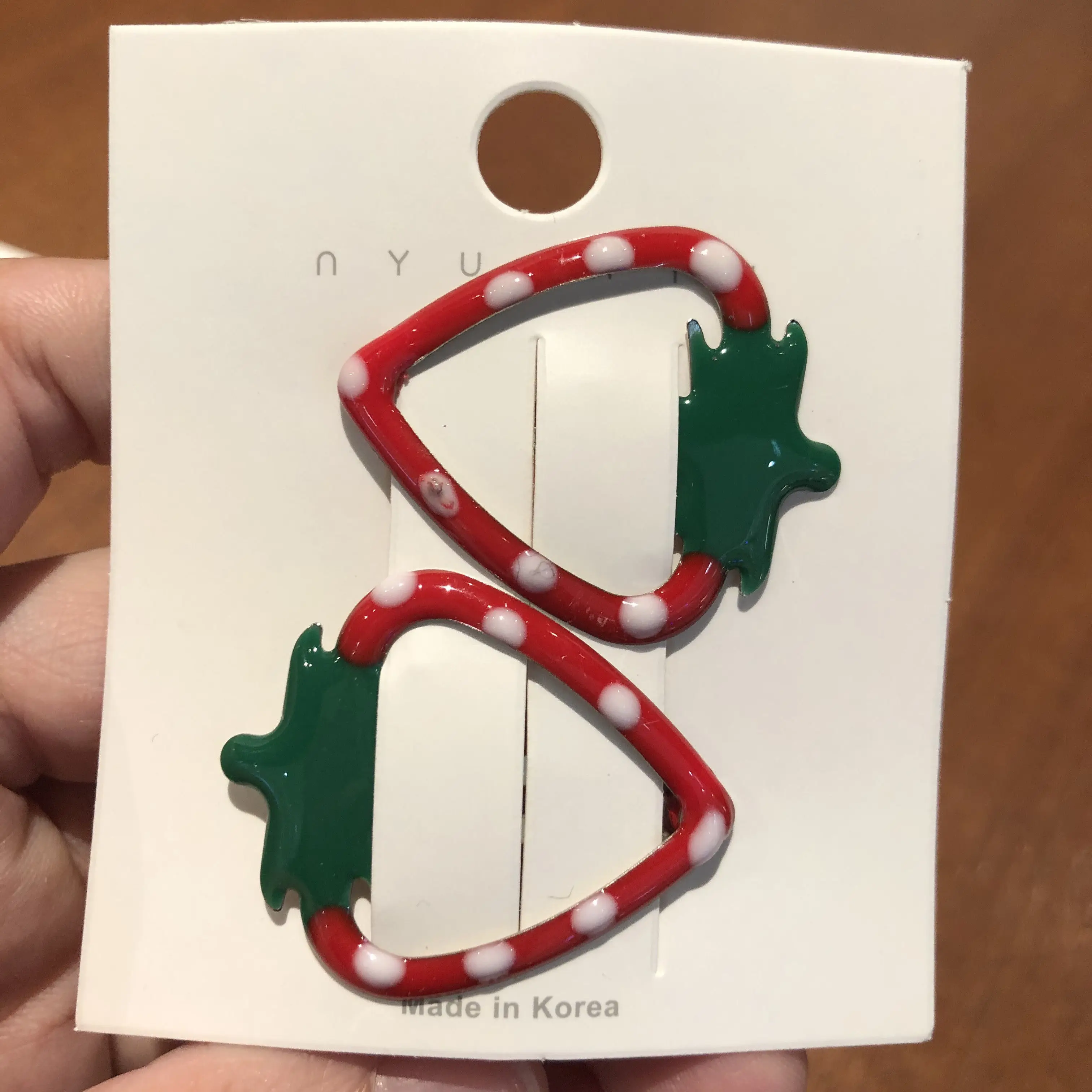 2 шт./лот новинка заколка для волос с фруктовым бананом принтом вишни