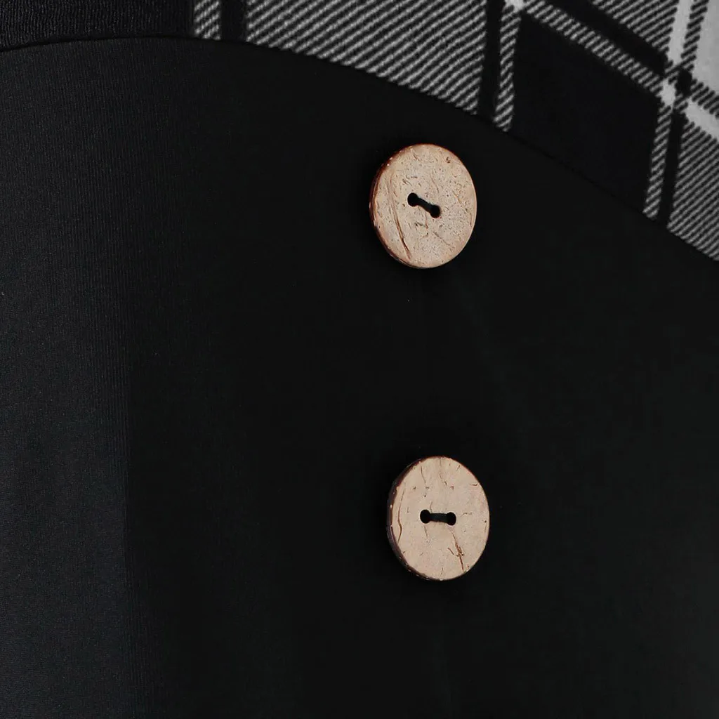 

Womail Plus Size Shirt Women Autumn Blusas Feminina O-Neck Casual Long Sleeve Plaid Shirt Tunic Tops Blouse Camiseta Mujer Blusa