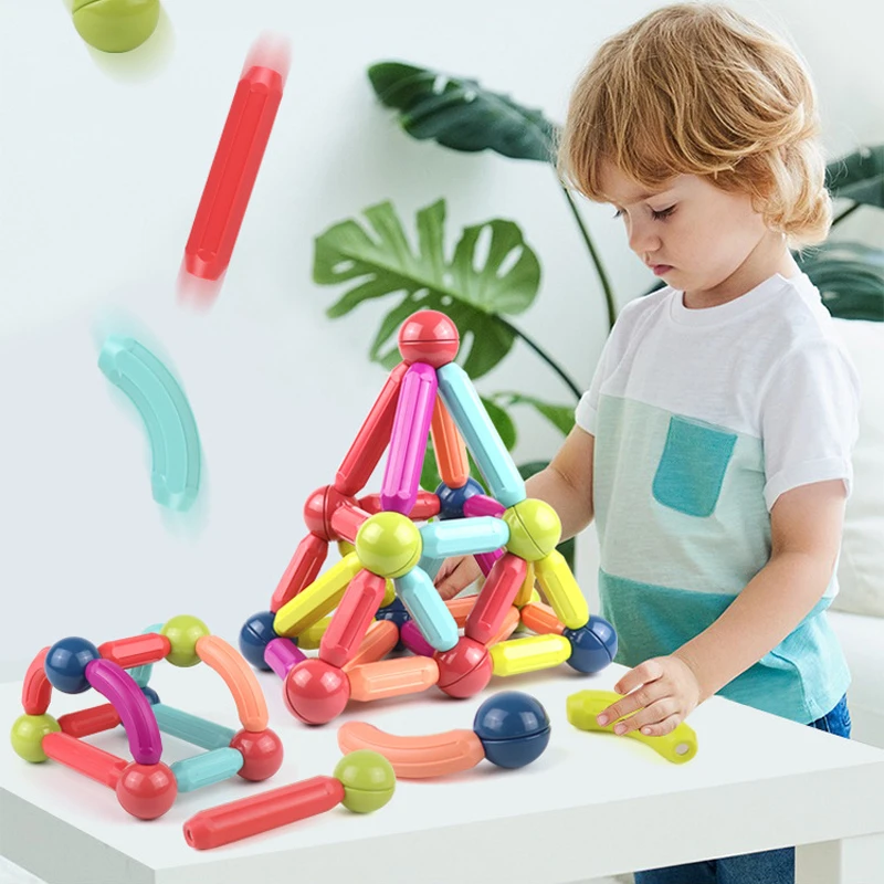 

DIY Неодимовый Волшебный Магнит, магнитные строительные блоки, кубики, цветные строительные игрушки, декоративно-прикладное искусство, игру...