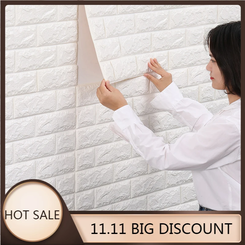 3D кирпичной стены стикеры сделай сам из вспененного полиэтилена панели обоев