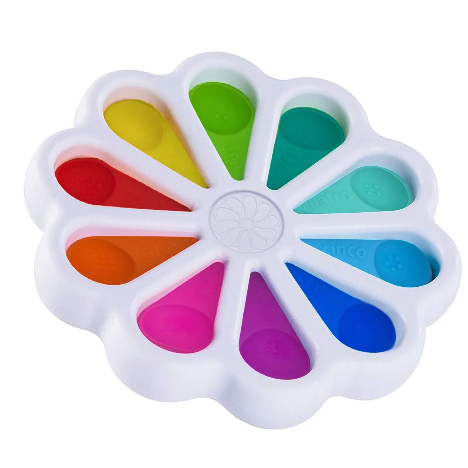 

Fidget Simple Dimple Toy Flower Fidget Toys Stress Relief Hand Toys Early Educational For Kids Adults Anxiety Autism Toys