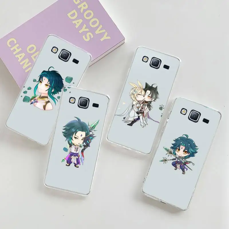 

0 Hu Tao Genshin Impact Phone Case Transparent For Samsung Galaxy A S 8 9 10 12 20 21 40 50 52 51 70 71 2019 fe 5g ultra plus