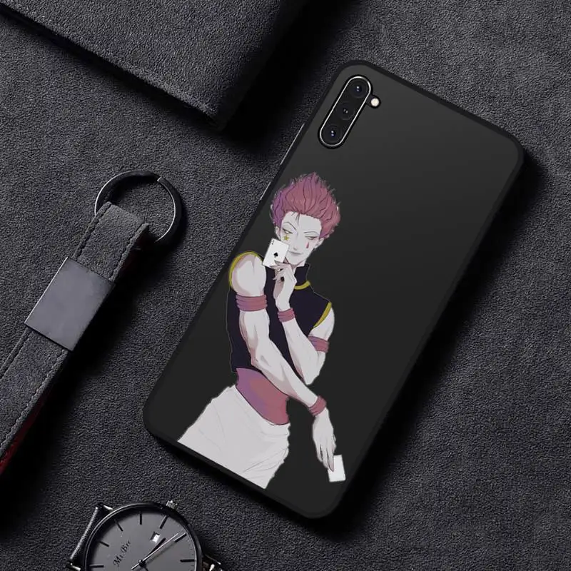 

Hisoka hunter x hunter Phone Case For Samsung A32 A51 A52 A71 A50 A12 A21S S10 S20 S21 Plus Fe Ultra