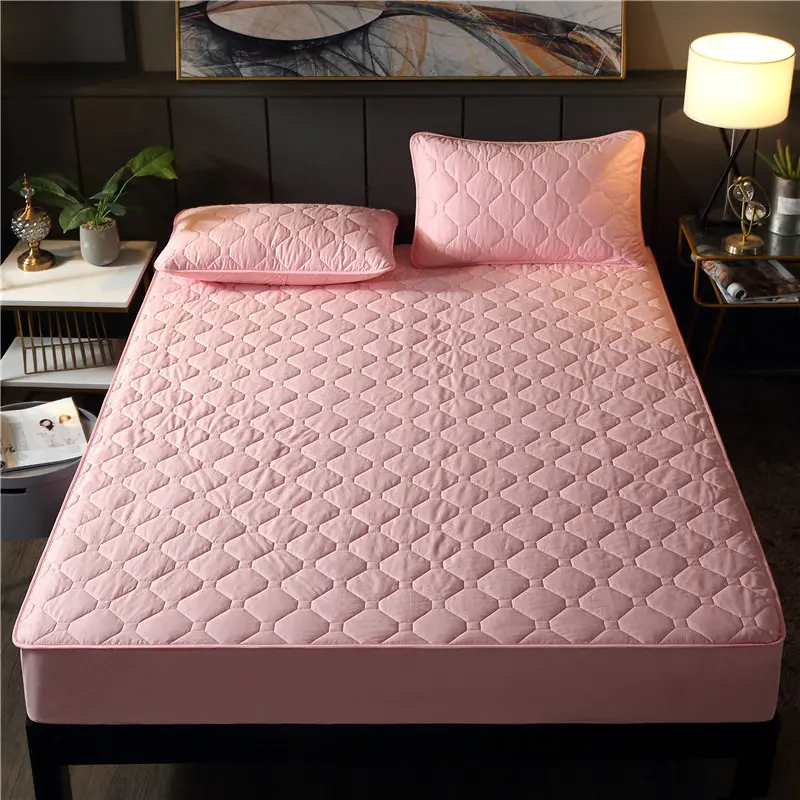 D 1pc mattress cover 5-15 см Высота Универсальное покрытие матраса для кровати 8 размеров Матрас протектор простыня закрывает кожу стеганое хлопковое покрывало для кровати - Цвет: D 1pc mattress cover