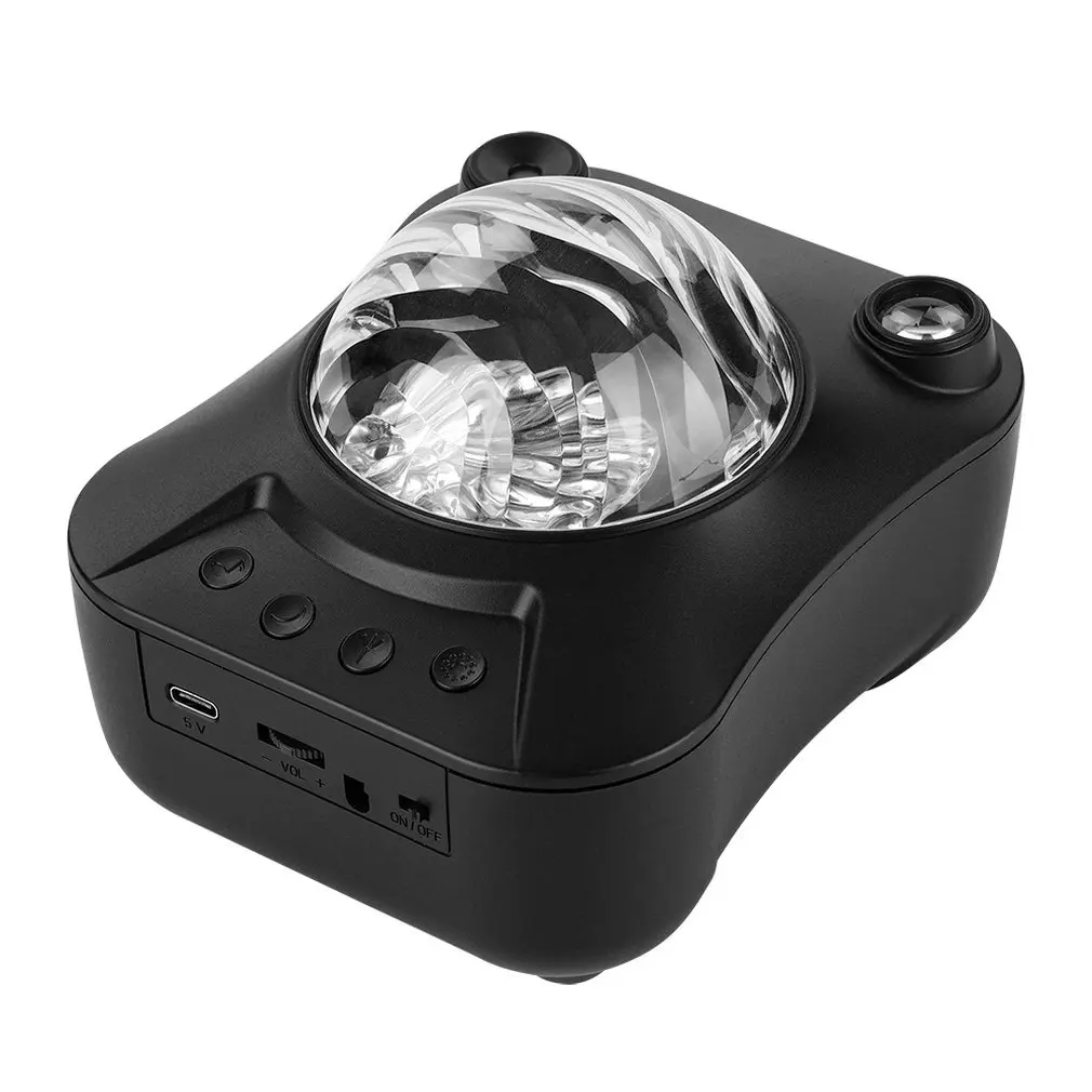 

LED Light Starry Sky Projector Galaxy Projector Lamp With Remote Control Wireless Speaker Star Water Ripples Projection Light