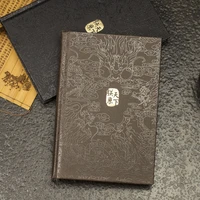 new 32k retro notebook wind tassel hand ledger i am the world hardcover diary notepads stationery sketch books agenda book