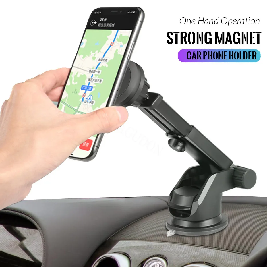 suction in car phone holder magnetic universal mobile sticker magnet plate sheet dashboard suction front windshield suck incar free global shipping