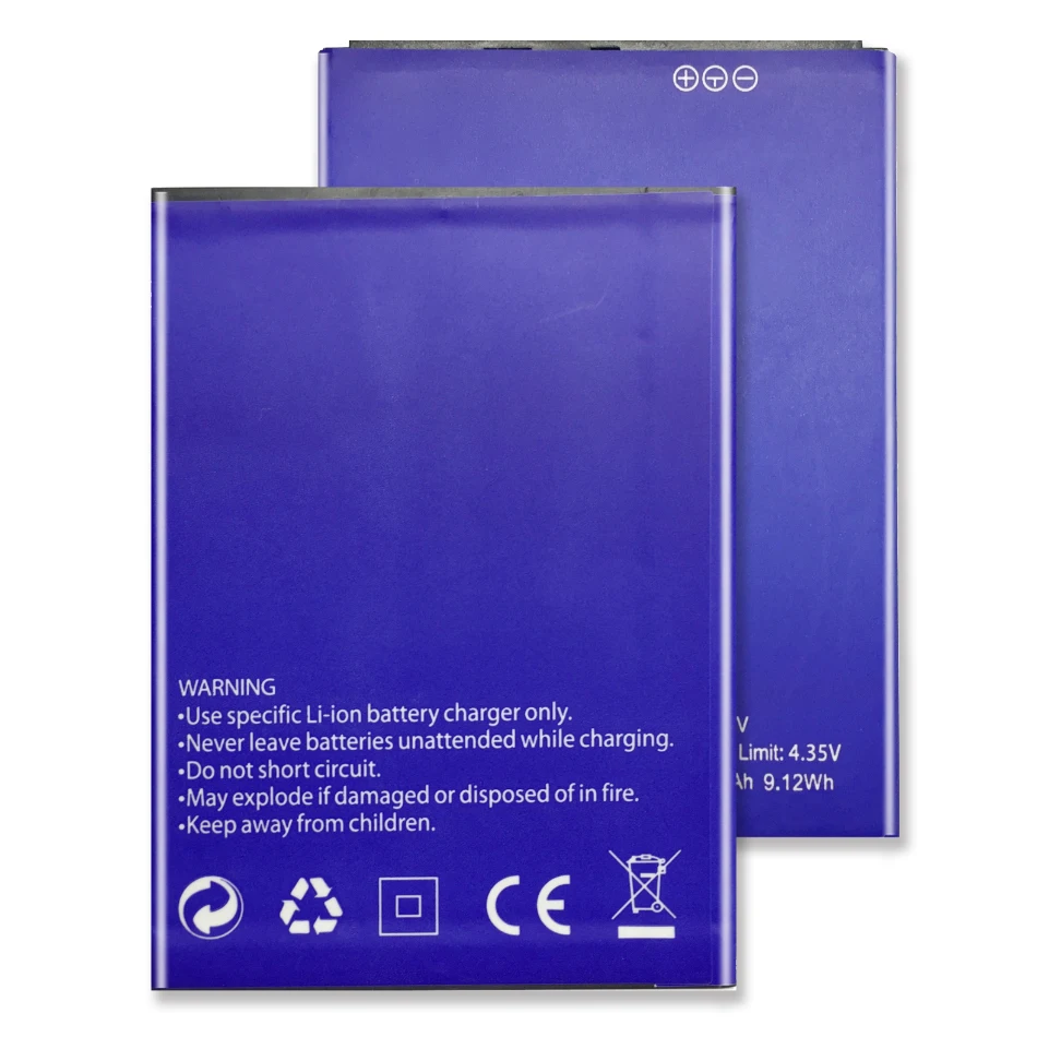 

For Blackview BV2000 BV2000S Li-ion Batteries 2400mAh For Blackview BV2000 BV2000S Replacement Mobile Battery