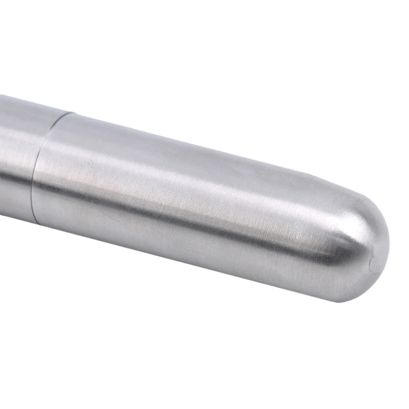 

Top Grade Exquisite Thicken Stainless Steel Cigar Tube Box Tubular Cigarettes Holder Portable Smoking Accessories Cigar Gadgets