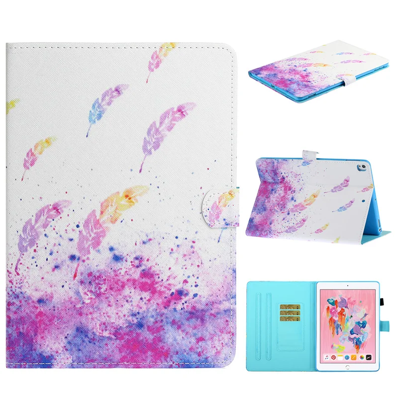case Магнитный чехол для iPad Pro 10,5 /iPad Air 10,5 Coque кожаный смарт-чехол для iPad 10,2 7-го поколения Capa Funda - Цвет: case