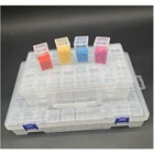 Новые пластиковые аксессуары для алмазной живописи 32 60 штук стандартная коробка для хранения алмазных мольбертов коробка для хранения бусин