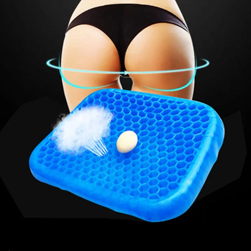 Эластичная гелевая Подушка для сиденья силиконовый охлаждающий коврик из ТПЭ