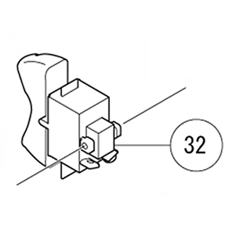 Interruptor 333795 Para Hitachi WR18DSHL WR18DHL CF18DSL CF18DSAL | Power Tool Accessories