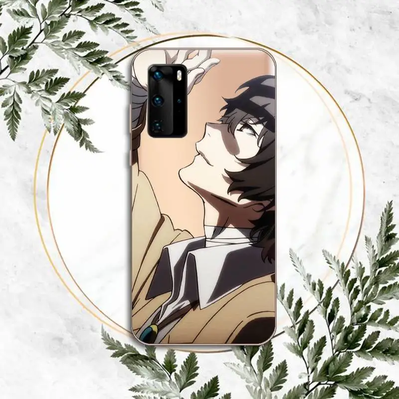 

bungou stray dogs Japan anime Phone Case Transparent for Huawei P honor 8 10i 20 30 40 smart 2019