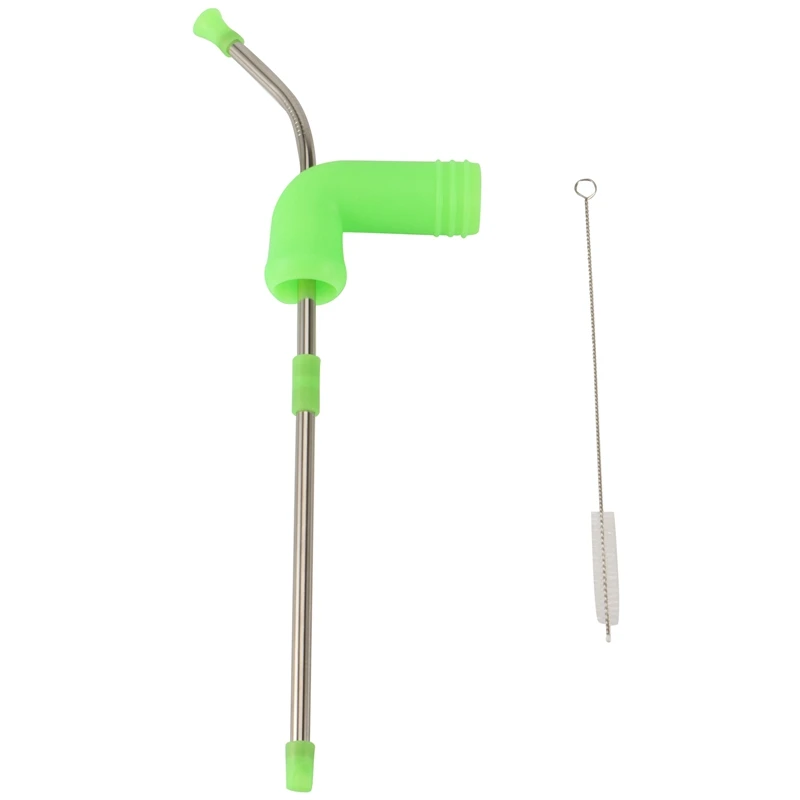 

Entertainment Party Beer Snorkel Bong Drinking Tools Beer Dispenser Snorkel Game Supplies With Clean Brushes Fluorescent