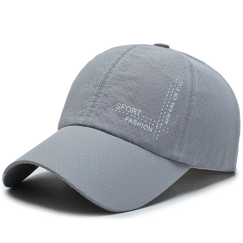 

Perforated Cooling Hat with Soak Me Design for Hot Weather Comfort Fits All Baseball Cap Style