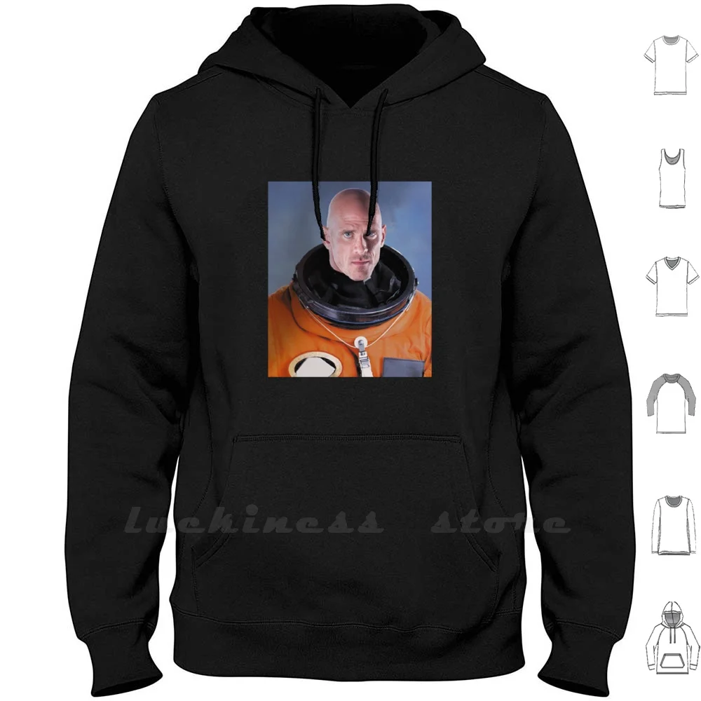 Джонни толстовки Sins с длинным рукавом грехов астронавта талант Луна лысый значок