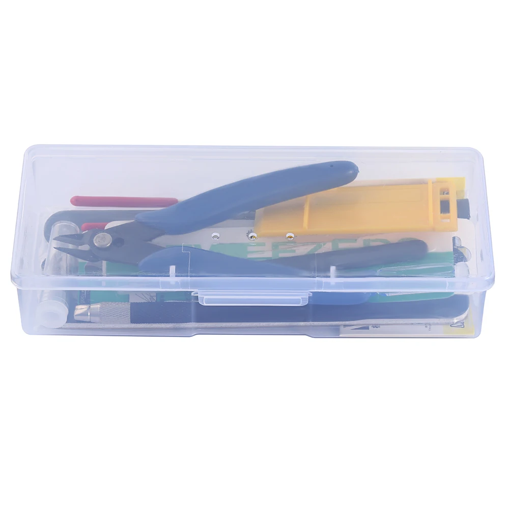 Модель базовый набор инструментов автомобиля строительный комплект поезд