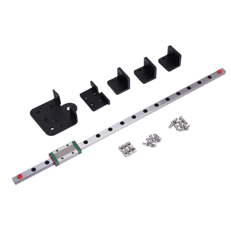 Creality CR 10 3D принтер X Axis Linear Rail Upgrade Kit алюминиевый линейный Mod для 10|Детали и