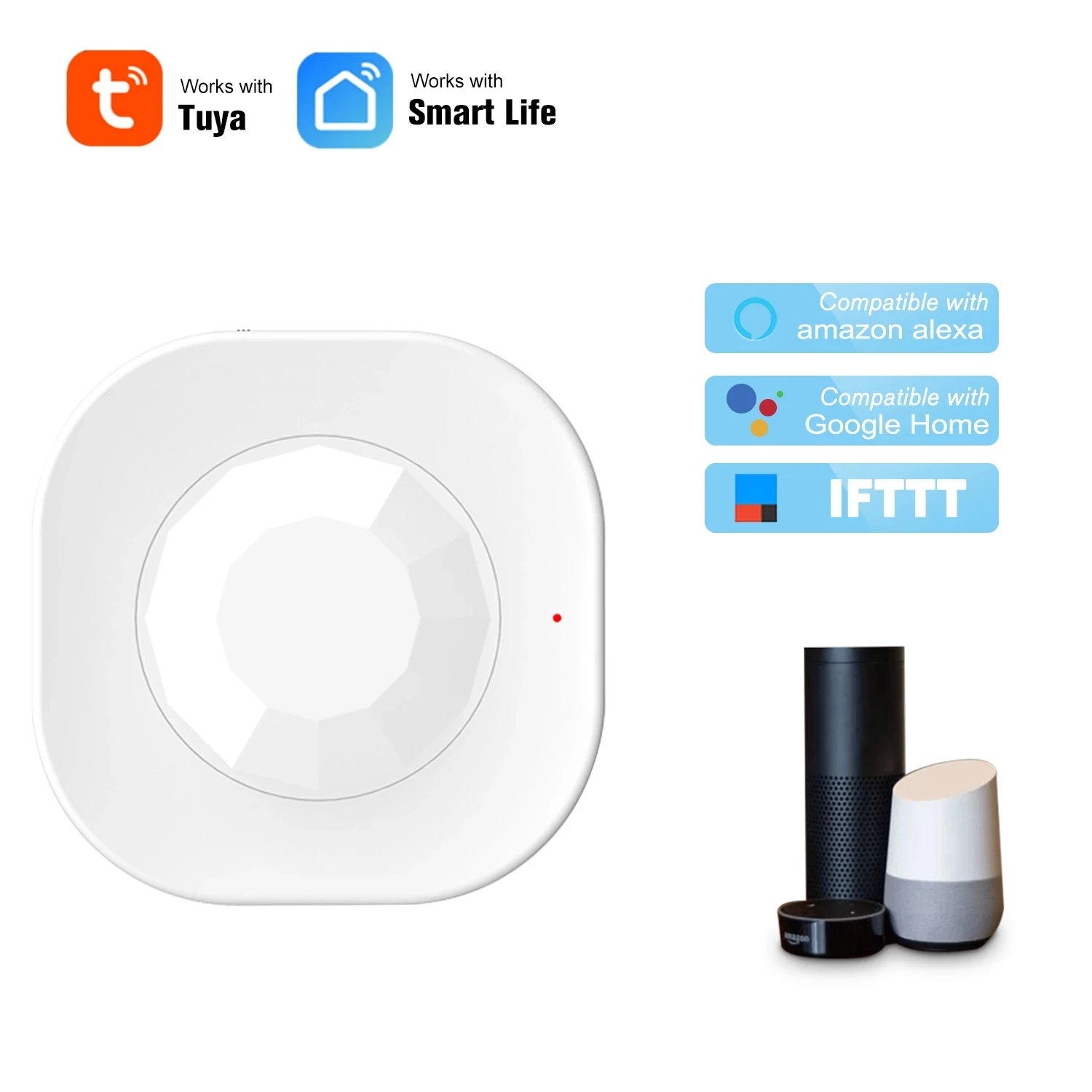 

WI-FI движения PIR Сенсор Беспроводной пассивный инфракрасный детектор охранной сигнализации Сенсор приложение Tuya Управление умный дом