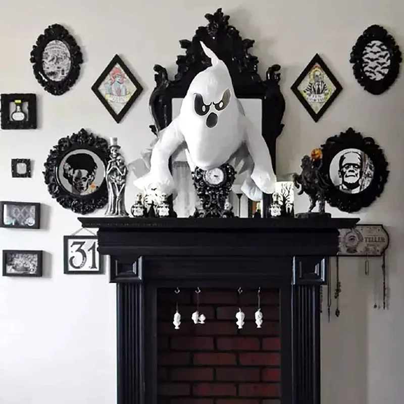 

Halloween 3D Decorative Bumping Window Ghost Crashing Ghosts Window Stickers Bar Haunted House Scary specter For Indoor Outdoor