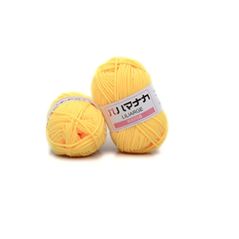 

Beautiful 31 Colorful Soft Baby Warm Milk Cotton Yarn Fiber Velvet Yarn Hand Knitting Wool Crochet Yarn DIY Sweater