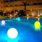 Светодиодные огни, гирлянда с шариками, рождественское, Новогоднее украшение, внешнее освещение, водонепроницаемый, перезаряжаемый с дистанционным управлением