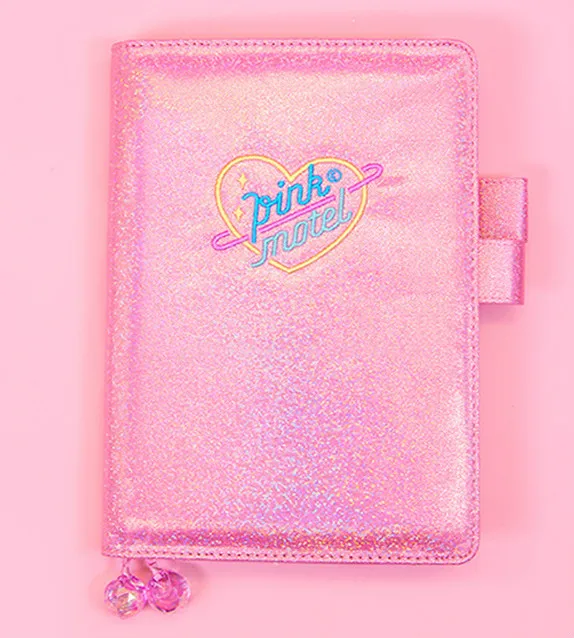 DIY недатированный A5 ежемесячный недельный планировщик 2020 мой розовый дневник Git