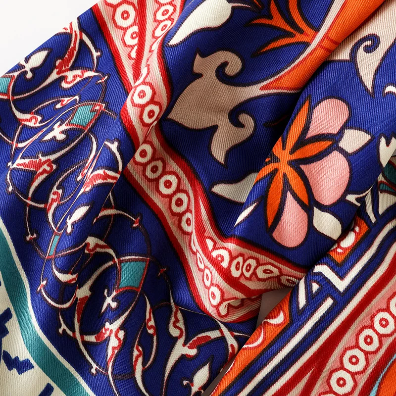 

Retro National Style Cotton Linen Scarf Women Printed Silk Scarf Sunscreen Shawl winter cashmere scarves chiffon hijab poncho