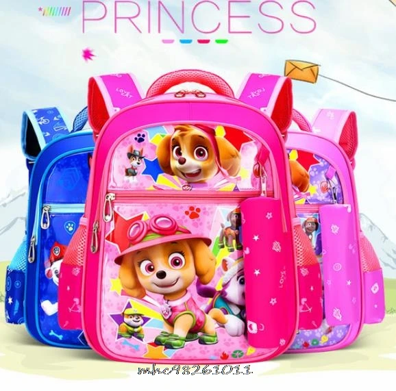 Детская одежда с принтом из мультфильма Щенячий патруль школьные сумки для