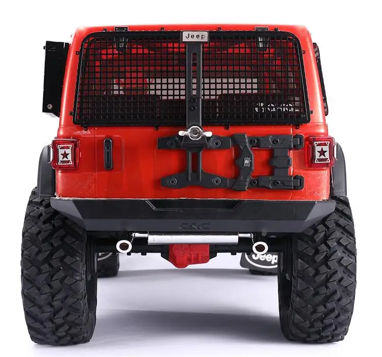 AXIAL SCX10 III JEEP Wrangler spare tire bracket + adjustable high-position taillight enlarge