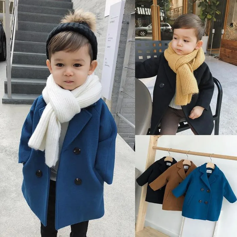 

Fashion Jacket Baby outwears2-8y Kids Children's Infant Warm fall Clothing toddler Autumn Winter Jacket boys Coats Kids Fashion