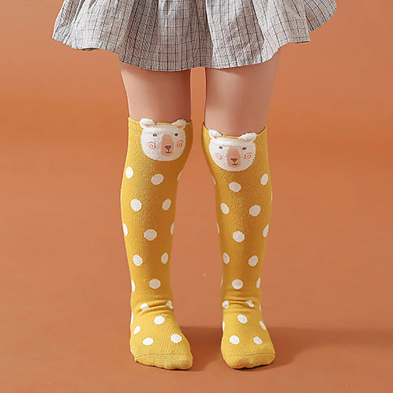 Детские Носки ярких цветов с героями мультфильмов для девочек носки без пятки