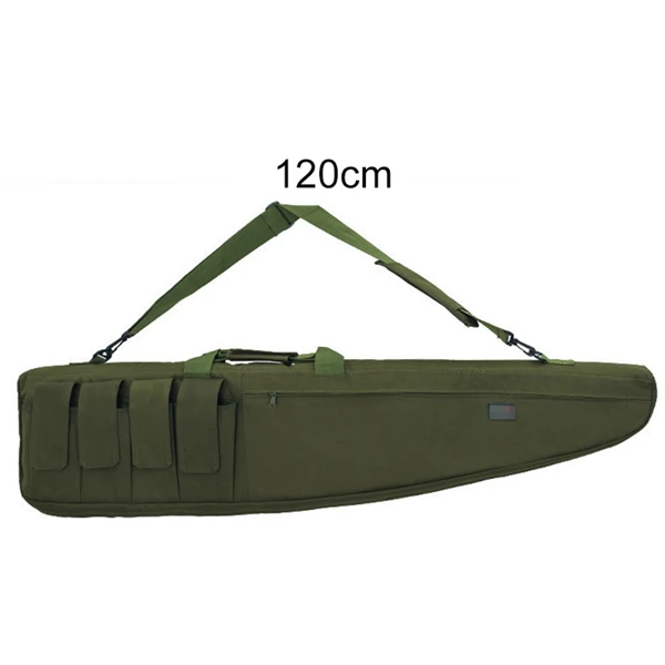 Green 120cm 70 100 120 см охотничья сумка страйкбол военный снайперский Пистолет Чехол для переноски винтовки армейский боевой карабин наплечный рюкзак Охотничьи аксессуары - Цвет: Green 120cm