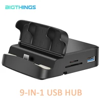 type c hub splitter dock station card reader charging stand usb 3 0 2 0 hdmi tf sd pd fast charge for macbook laptop tablet