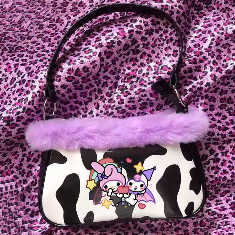 Эстетическая сумка y2k Harajuku Kawaii милая Готический мешок в стиле панк хип-хоп рэп 1of1