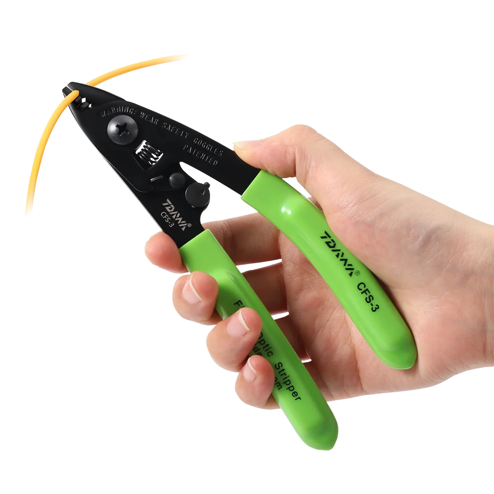 TAWAA CFS 3 волоконно оптические щипцы для зачистки кабеля|Оптоволоконное