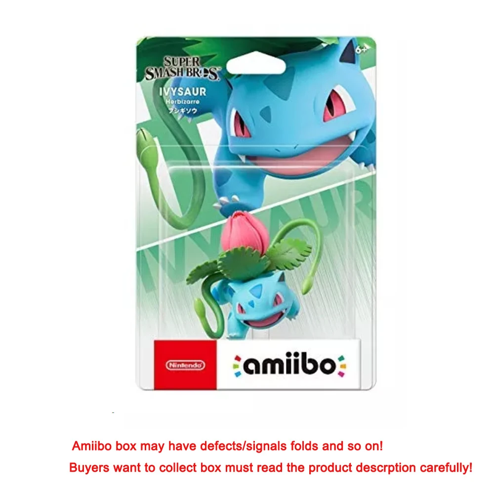 IVYSAUR Фигурка Amiibo Super Smash Bros. Серия Для nintendo переключатель Фирменная Новинка - Цвет: IVYSAUR