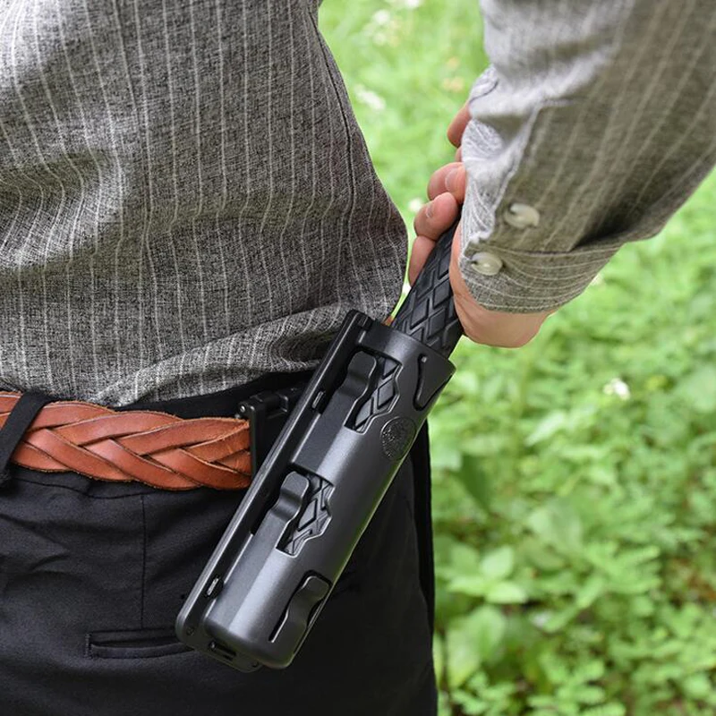 Уличный универсальный выдвижной чехол для дубинки с вращением на 360 градусов