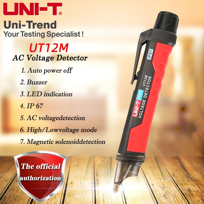 

UNI-T UT12E/UT12M/UT12D бесконтактный детектор напряжения