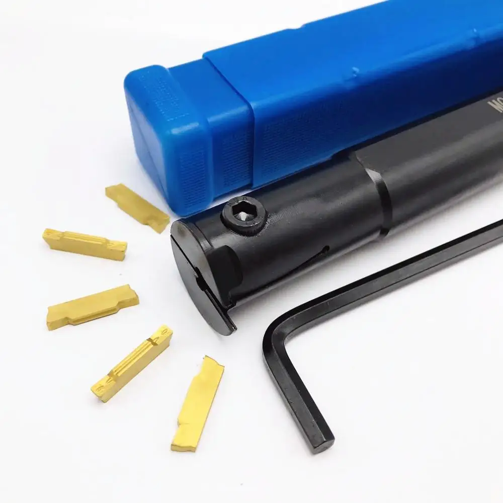 

1 шт., держатель инструмента для револьвера из быстрорежущей стали с ЧПУ + 10 шт. карбидных фрез MGMN300 M MGIVR 3125 для токарного станка