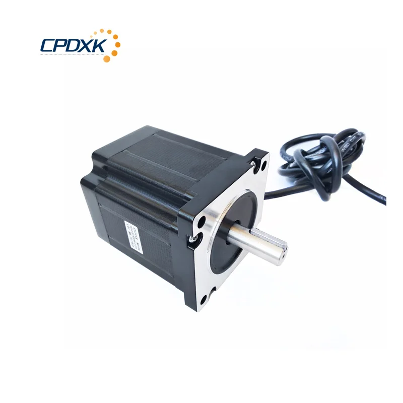 CNC kit stepper motor NEMA34 86HS100-5004A14-B25 body length 100mm 5.0A 6.8N.m for router | Stepper Motor